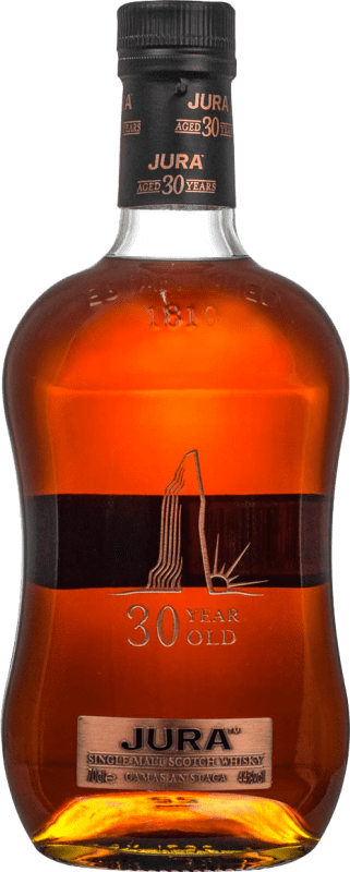 809,95 € Kostenloser Versand | Whiskey Single Malt Isle of Jura Camas an Staca Großbritannien 30 Jahre Flasche 70 cl