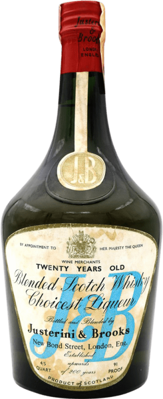 1 419,95 € Envoi gratuit | Whisky Blend J&B Choicest Liqueur Royaume-Uni 20 Ans Bouteille 70 cl Objet de Collection Non Destinée à la Consommation