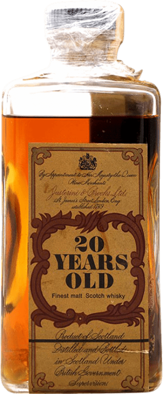 384,95 € Free Shipping | Whisky Blended J&B Collector's Specimen United Kingdom 20 Years Bottle 70 cl