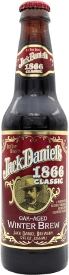 174,95 € Free Shipping | Beer Jack Daniel's 1866 Classic Winter Brew United States One-Third Bottle 35 cl