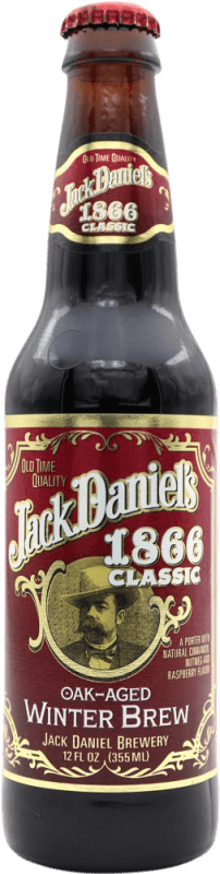 174,95 € 送料無料 | ビール Jack Daniel's 1866 Winter Brew クラシック アメリカ 1/3ボトル 35 cl