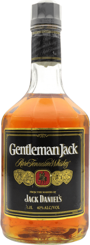 228,95 € 送料無料 | ウイスキー バーボン Jack Daniel's Gentleman Jack 3rd Generation コレクターの標本 アメリカ ボトル 1 L