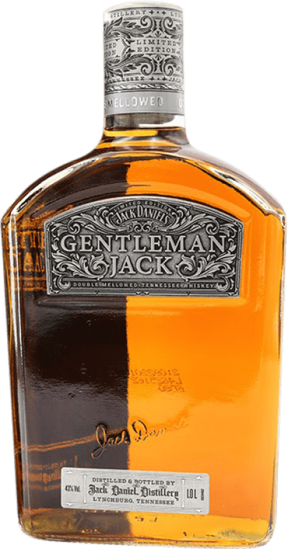 181,95 € 送料無料 | ウイスキー バーボン Jack Daniel's Gentleman Jack Timepiece コレクターの標本 アメリカ ボトル 1 L