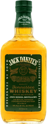 174,95 € Free Shipping | Whisky Bourbon Jack Daniel's United States Half Bottle 37 cl