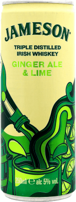 4,95 € Kostenloser Versand | Mixer Jameson Irland Dose 25 cl Lime — Limette, Ginger Ale