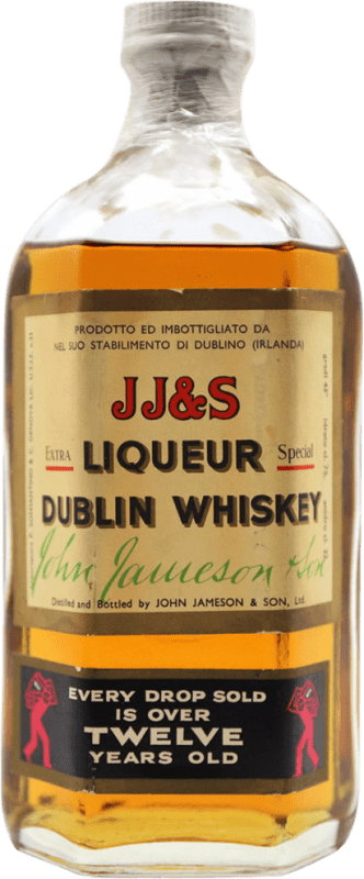 1 358,95 € Envio grátis | Licores Jameson JJ&S Espécime de Colecionador Irlanda 12 Anos Garrafa 70 cl