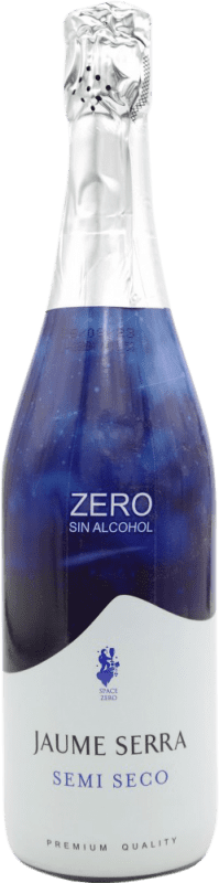 4,95 € Envoi gratuit | Vin Mousseux Blanc Jaume Serra Semiseco — Demi-Sec D.O. Cava Espagne Bouteille 75 cl Sans Alcool