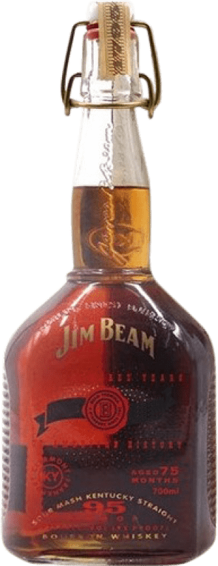 586,95 € Бесплатная доставка | Виски Бурбон Jim Beam 200th Aniversario Соединенные Штаты бутылка 70 cl