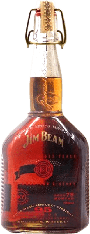 586,95 € Бесплатная доставка | Бурбон Jim Beam 200th Aniversario Соединенные Штаты Бутылка 70 cl