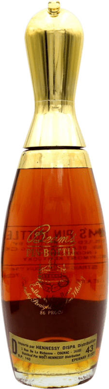 479,95 € Envio grátis | Whisky Bourbon Jim Beam Beam's Pin Bottle Estados Unidos 6 Anos Garrafa 70 cl