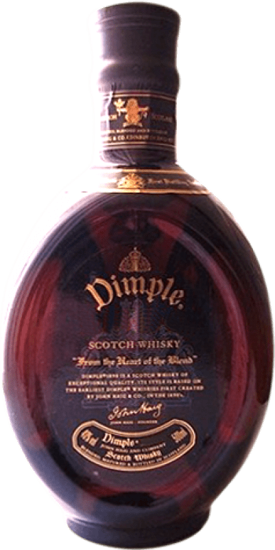 269,95 € Kostenloser Versand | Blended Whisky John Haig & Co Dimple 1890 Großbritannien Medium-Flasche 50 cl