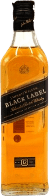 14,95 € Free Shipping | Whisky Blended Johnnie Walker Black Label United Kingdom 12 Years Small Bottle 20 cl