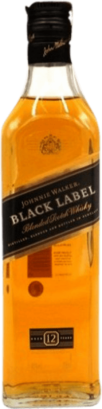 14,95 € 送料無料 | ウイスキーブレンド Johnnie Walker Black Label イギリス 12 年 小型ボトル 20 cl