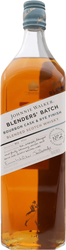 77,95 € Бесплатная доставка | Виски смешанные Johnnie Walker Blender's Batch Bourbon Cask & Rye Finish Объединенное Королевство бутылка 1 L