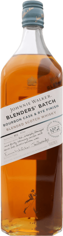 99,95 € Spedizione Gratuita | Whisky Blended Johnnie Walker Blender's Bourbon Cask Finish — Affinato in Botte, Batch, Rye Regno Unito 1 L