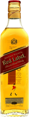 8,95 € Spedizione Gratuita | Whisky Blended Johnnie Walker Red — Edizione Rossa Regno Unito Bottiglietta 20 cl
