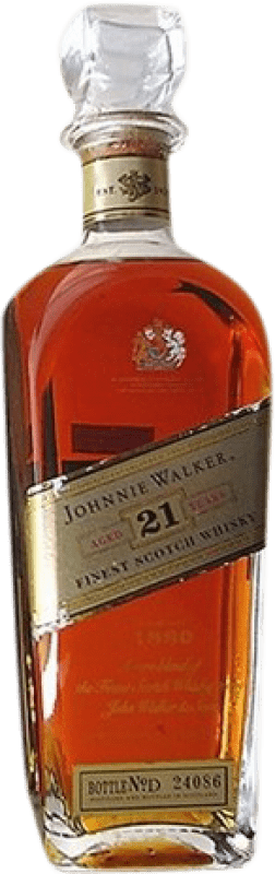 829,95 € Envio grátis | Whisky Blended Johnnie Walker Reino Unido 21 Anos Garrafa 70 cl