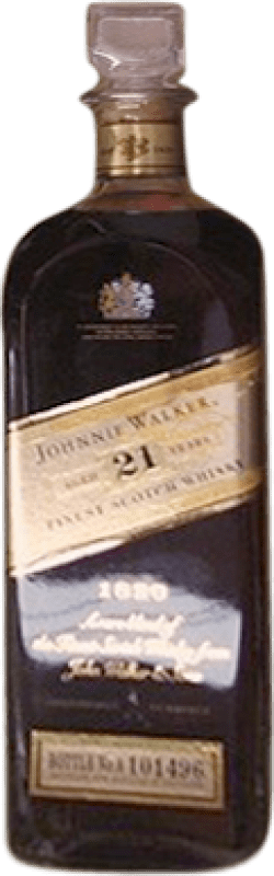 886,95 € Spedizione Gratuita | Whisky Blended Johnnie Walker Regno Unito 21 Anni Bottiglia 70 cl Esemplare da Collezione Non Idoneo al Consumo