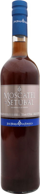 9,95 € Spedizione Gratuita | Vino Liquoroso José María da Fonseca D.O.C. Setúbal Portogallo Moscatel — Moscato Bottiglia 75 cl