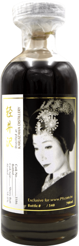 8 992,95 € 免费送货 | 威士忌单一麦芽威士忌 Karuizawa Geisha Label 日本 瓶子 70 cl