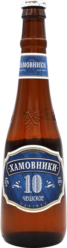 3,95 € Envío gratis | Cerveza Khamovniki 10 Rusia Botella Medium 50 cl