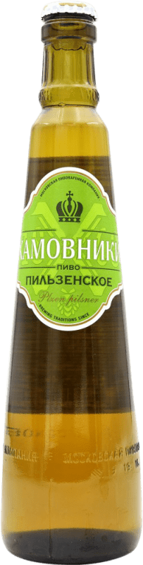 3,95 € Envío gratis | Cerveza Khamovniki Rusia Botella Medium 50 cl