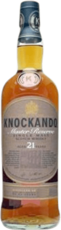 126,95 € Envío gratis | Whisky Blended Knockando Master Ejemplar Coleccionista Reserva Reino Unido 21 Años Botella 70 cl