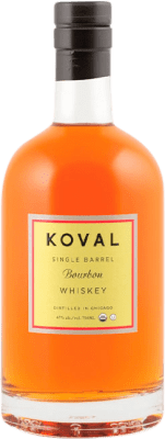 51,95 € Envío gratis | Whisky Bourbon Koval Reino Unido Botella Medium 50 cl