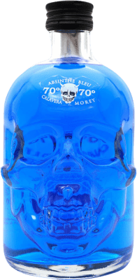 29,95 € 送料無料 | アブサン La Calavera Blue — ブルーエディション バレアレス諸島 スペイン ミディアムボトル 50 cl