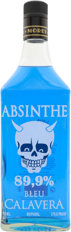 36,95 € Envoi gratuit | Absinthe La Calavera Blue — Édition Bleue Espagne 70 cl