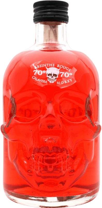 29,95 € Бесплатная доставка | Абсент La Calavera Roja Испания бутылка Medium 50 cl