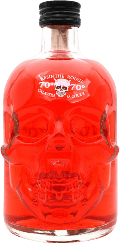 29,95 € 送料無料 | アブサン La Calavera Red — レッドエディション スペイン ミディアムボトル 50 cl