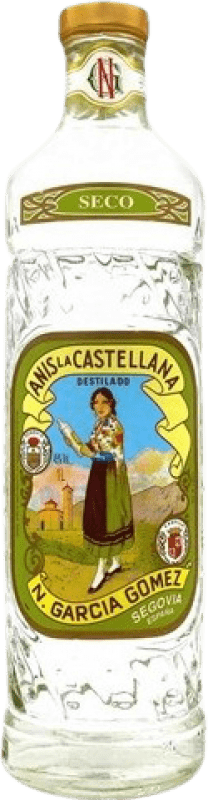 17,95 € Envío gratis | Anisado La Castellana Seco España Botella 1 L