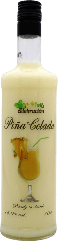 9,95 € Бесплатная доставка | Schnapp La Celebración Cocktail Piña Colada Испания бутылка 70 cl