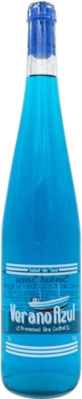 5,95 € Envio grátis | Schnapp La Celebración Cocktail Vino Verano Azul Extremadura Espanha Garrafa 75 cl