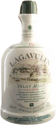 Single Malt Whisky Lagavulin Cerámica 15 Ans 70 cl