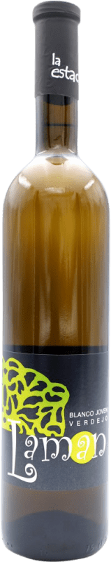 5,95 € Kostenloser Versand | Weißwein Laman D.O. Rueda Spanien Verdejo 75 cl