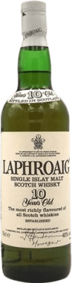 578,95 € Free Shipping | Single Malt Whisky Laphroaig United Kingdom 10 Years Bottle 70 cl Collector's Item Not for Consumption