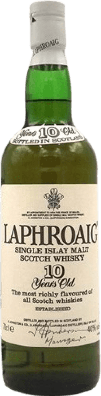 578,95 € Envio grátis | Whisky Single Malt Laphroaig Espécime de Colecionador Reino Unido 10 Anos Garrafa 70 cl