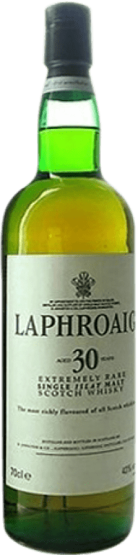 3 347,95 € Envio grátis | Whisky Single Malt Laphroaig Reino Unido 30 Anos Garrafa 70 cl
