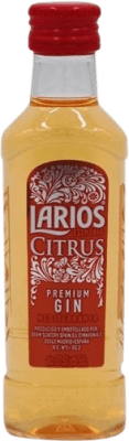 1,95 € Бесплатная доставка | Джин Larios Citrus Испания миниатюрная бутылка 5 cl