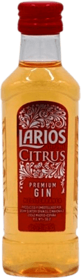 1,95 € Envio grátis | Gin Larios Citrus Espanha Garrafa Miniatura 5 cl