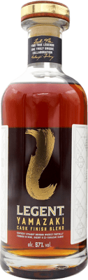 343,95 € Envio grátis | Whisky Bourbon Legent. Yamazaki Cask Finish Estados Unidos Garrafa 70 cl