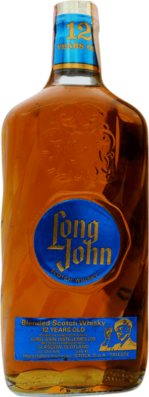 88,95 € Free Shipping | Whisky Blended Long John United Kingdom 12 Years Bottle 70 cl