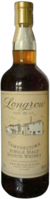 Single Malt Whisky Longrow Spécimen de Collection 16 Ans 70 cl