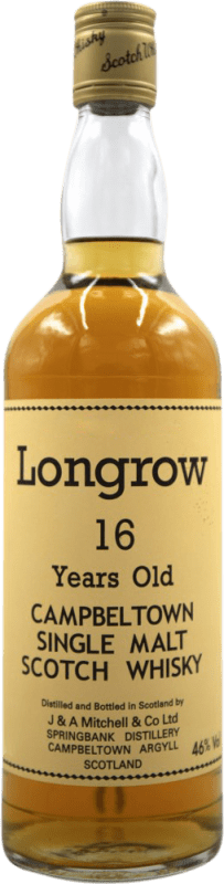 7 987,95 € 免费送货 | 威士忌单一麦芽威士忌 Longrow 收藏家标本 英国 16 岁 瓶子 70 cl