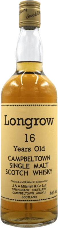 7 987,95 € Envio grátis | Whisky Single Malt Longrow Reino Unido 16 Anos 70 cl Exemplar de colecionador Não Próprio para Consumo