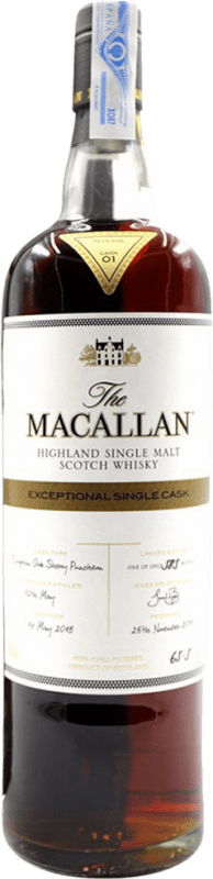 5 073,95 € Kostenloser Versand | Single Malt Whisky Macallan Exceptional Single Cask — Einzelfass Großbritannien Flasche 70 cl