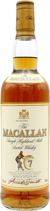 817,95 € Kostenloser Versand | Single Malt Whisky Macallan Großbritannien 7 Jahre Flasche 70 cl Sammlerstück Nicht zum Verzehr Geeignet