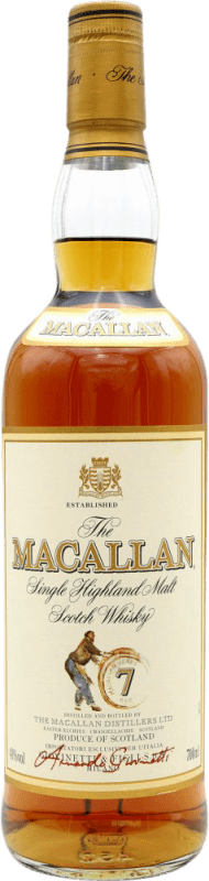 817,95 € Kostenloser Versand | Whiskey Single Malt Macallan Sammlerexemplar Großbritannien 7 Jahre Flasche 70 cl